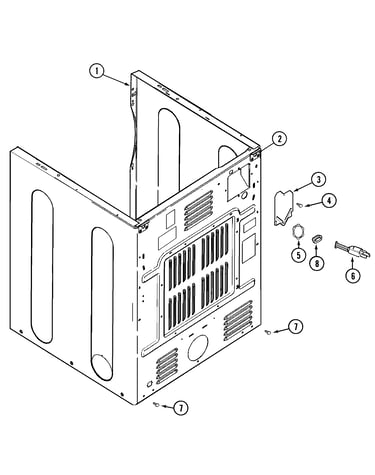 Cabinet-rear