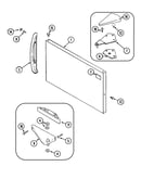 Freezer outer door