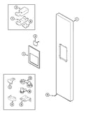 Freezer outer door
