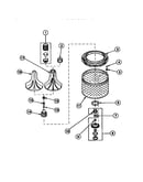 Agitator/drive bell/seal kit/tub & hub