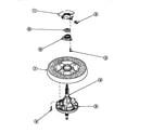 Amana LW8303W2-PLW8303W2B transmission assy and balance ring diagram