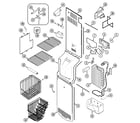 Maytag KGU57990KD freezer compartment diagram