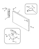 Freezer outer door