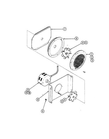 Blower motor (convection)