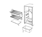 Crosley CT15X4A-DC16A shelves & accessories diagram