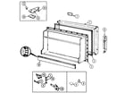 Crosley CT15X4W-DC15B freezer door diagram