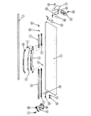 Freezer door (outer)