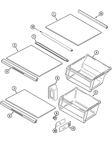 Shelves & accessories
