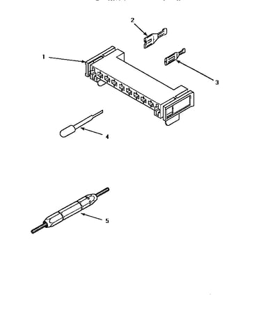 Mtr conn block/term & extractor tool