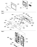 Facade dispenser cover, elec brkt assy.