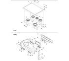 Amana ACF4265AB1-PACF4265AB1 main top and backguard diagram