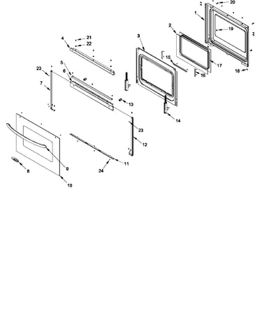 Oven door