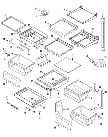 Shelves & accessories