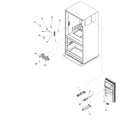 Jenn-Air JCB2058GEW-PJCB2058GW1 water dispenser/filter diagram