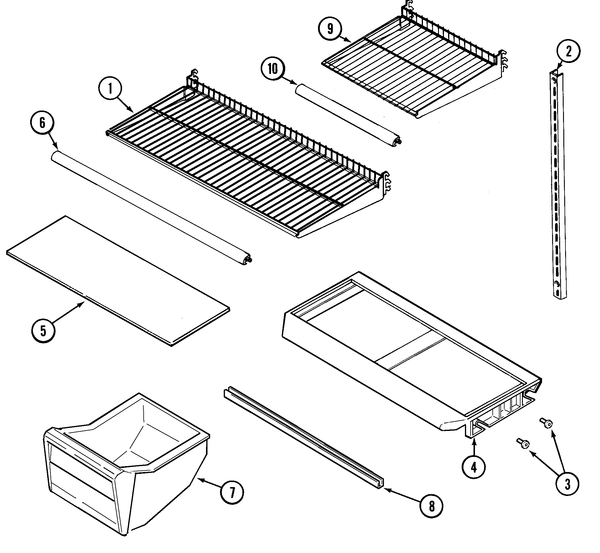 Shelves & accessories