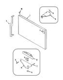 Freezer outer door