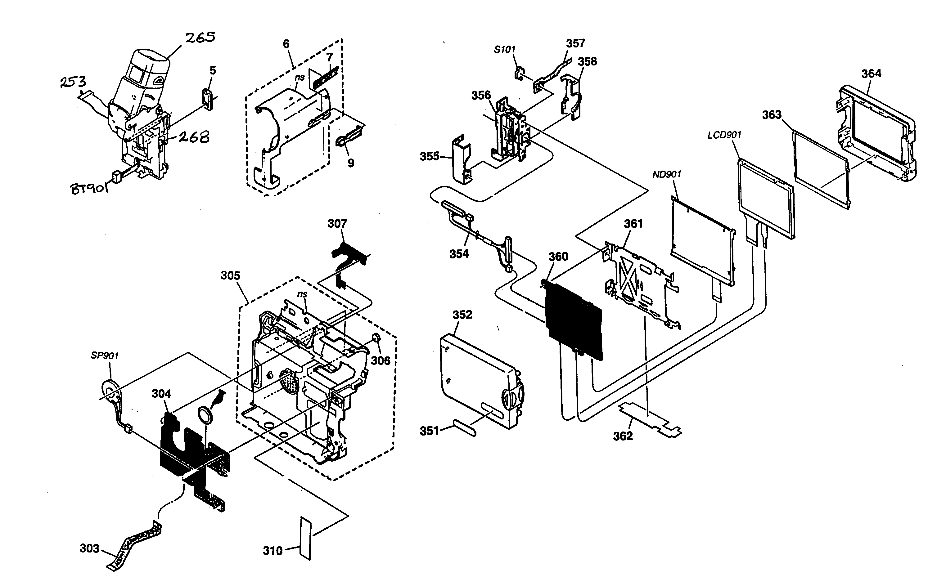 Viewer parts