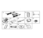 Sony DCR-TRV33 accessories diagram
