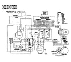 Panasonic CW-XC100AU wiring diagram diagram