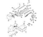 Maytag GS20A8D3V ice maker & bin diagram