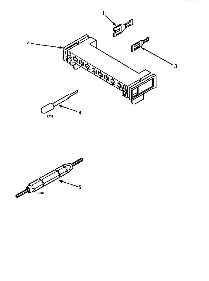 Mtr conn block/term & extractor tool