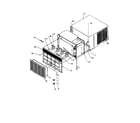 Amana 21C3MY-P1178013R cabinet assy diagram