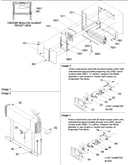 Evaporator & evaporator fan motor assy