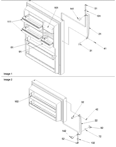 Door handles & door shelves
