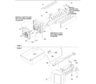 Amana DRT1802AW-PDRT1802AW0 ice maker assy & parts diagram
