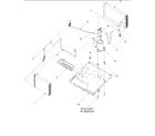 Amana AAC202SRA-PAAC202SRA0 chassis assembly diagram