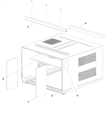 Outer case assembly