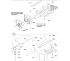 Amana BB20VE-P1321301WE ice maker assy & parts diagram