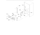 Amana BRF20VW-P1321303WW cabinet back diagram