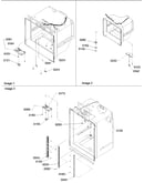 Shelf ladders & light assy