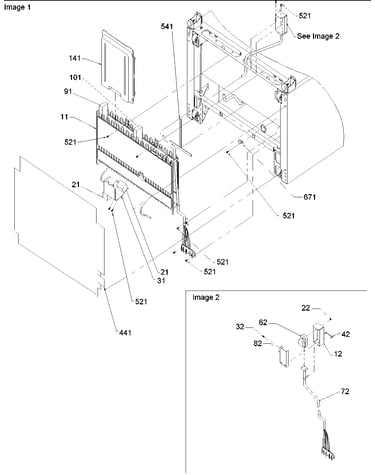 Condenser & timer box assy