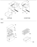 Crisper & deli frame assy