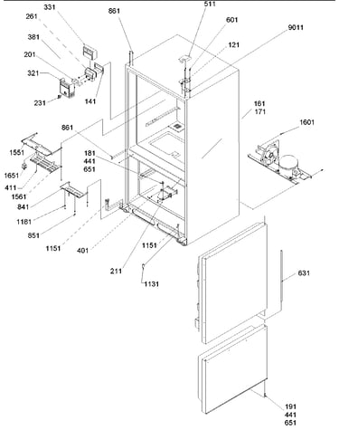 Control, hinges & shields