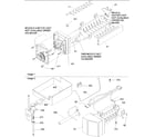 Amana BRF20VCPSER-P1321312WS ice maker assy & parts diagram