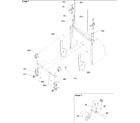 Amana BRF20VCPWR-P1321312WW bottom hinges & rollers diagram