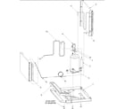 Amana AAC051FRA-PAAC051FRA0 chassis assembly diagram