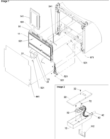 Condenser & timer box assy
