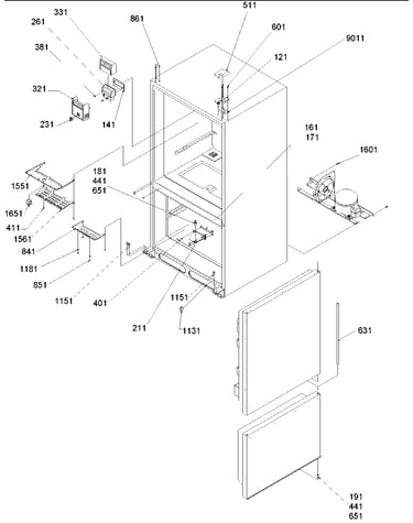 Control, hinges & shields