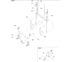 Amana BRF20V1W-P1321313WW bottom hinges & rollers diagram