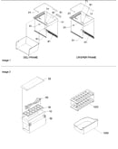 Crisper & deli frame assy