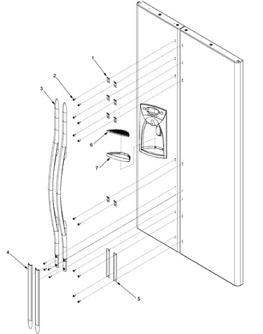 Handles and trim(wht)