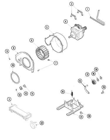 Motor & fan