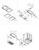 Refrigerator shelving