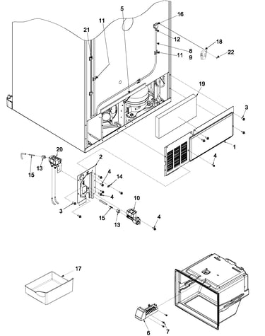 Cabinet back