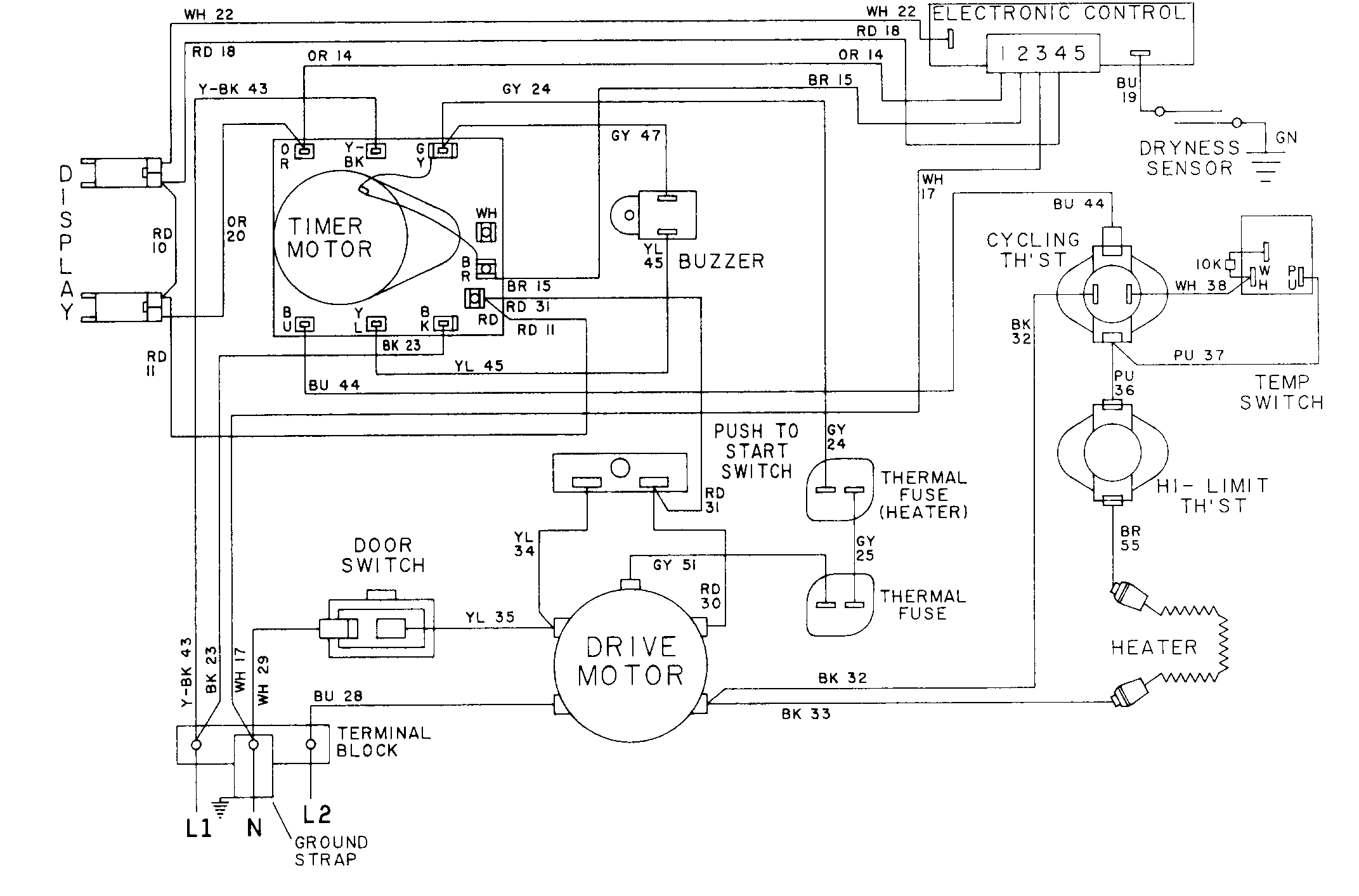 WIRING INFORMATION-LDE8704AC*