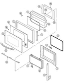 Door (upper & lower mew6630bac)